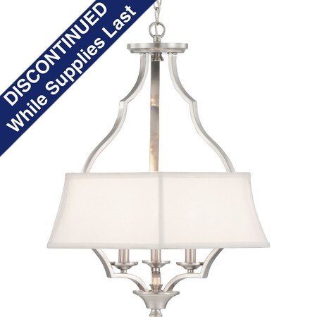 Progress Lighting Carriage Hill Collection Three-Light Pendant P500166-009